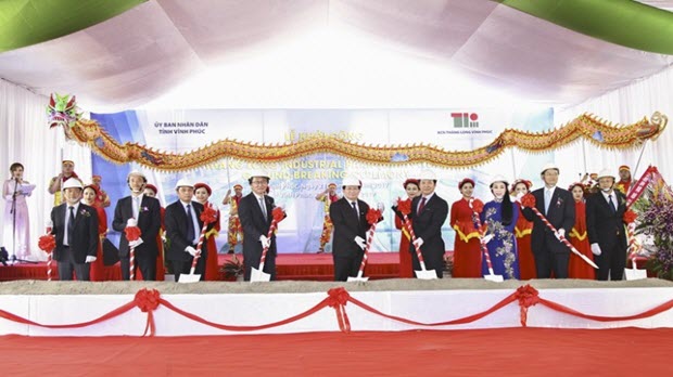  Khởi công xây dựng KCN Thăng Long tại tỉnh Vĩnh Phúc